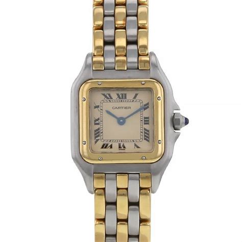 montre cartier panthere vintage|cartier panthere watch discontinued.